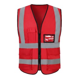SKD105  Order online to order traffic sanitation reflective vest vest Design multi-pocket zipper vest vest vest vest supplier SKD105  Order online to order traffic sanitation reflective vest vest Design multi-pocket zipper vest vest vest vest supplier